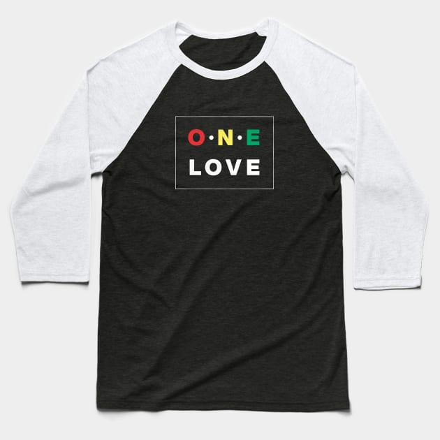 ONE LOVE Baseball T-Shirt by MoSt90